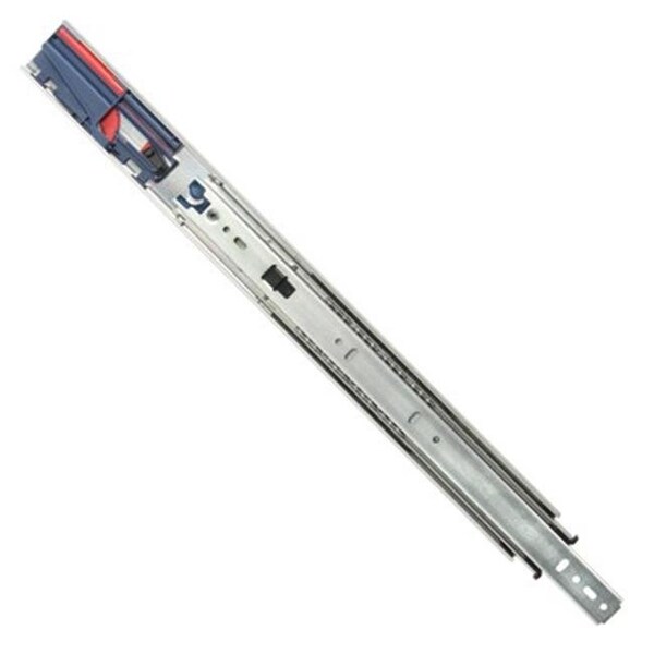 Knape & Vogt Kv8455Fm B28 Ano 28 In. Soft-Close Full Extension With Overtravel Drawer Slides - Anochrome KV8455FM B28 ANO - main